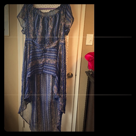 Off The Shoulder Tunic (Size 3X) - Picture 1 of 6